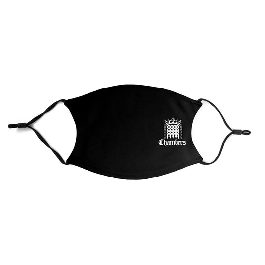 White Black Face Mask