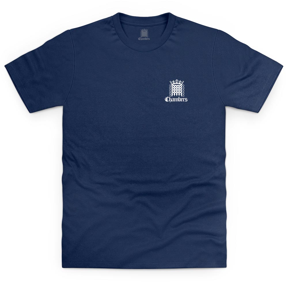 Double Print Logo T Shirt - White Print