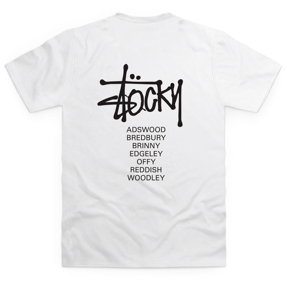 White Downtown T Shirt V2