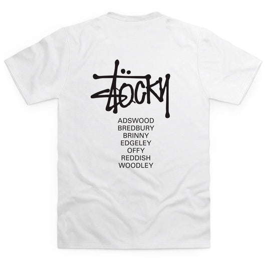 White Downtown T Shirt V2