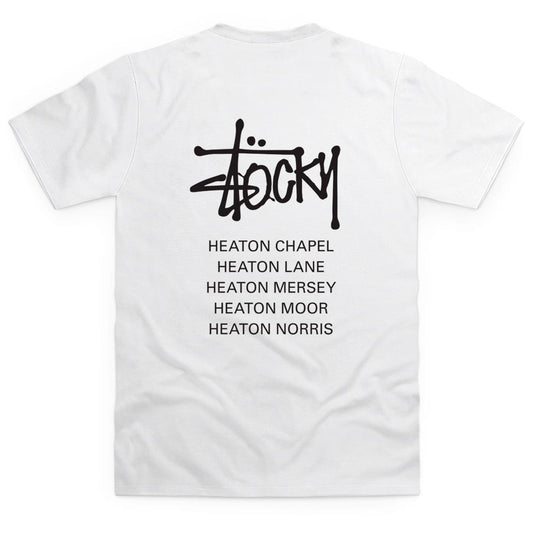 "Heatons" Special Edition Stocky White T