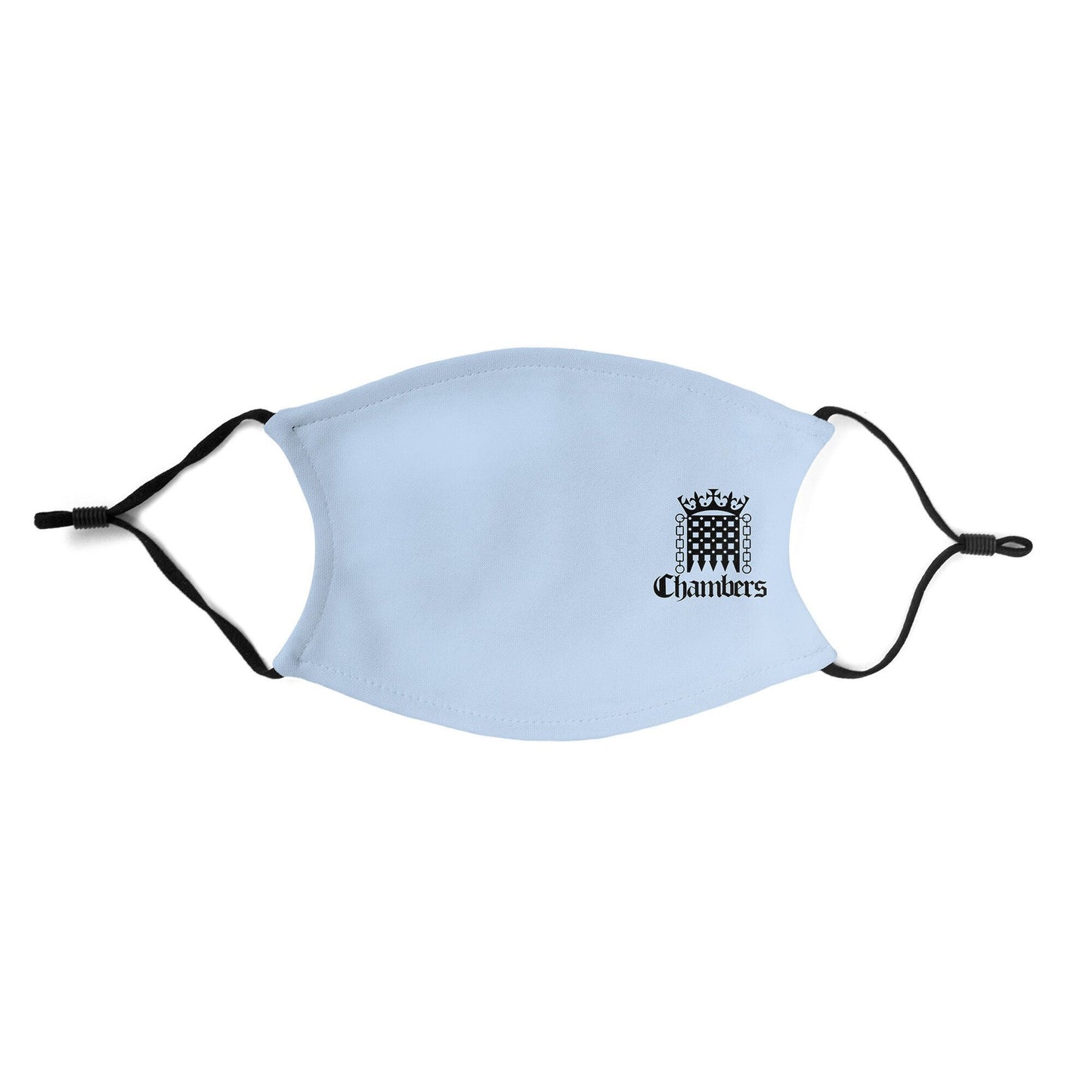 White Blue Face Mask