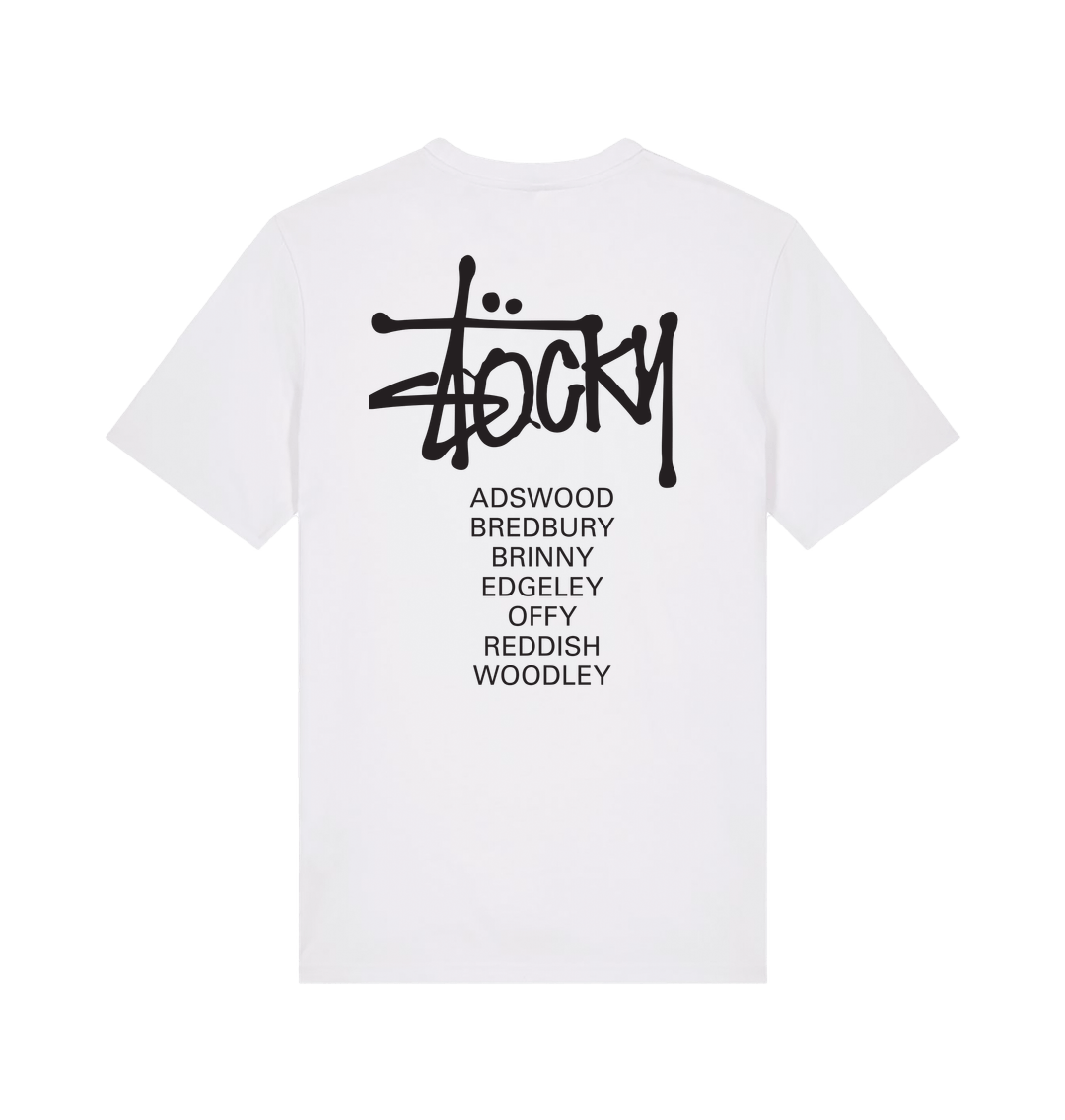 White Stocky Downtown T-Shirt